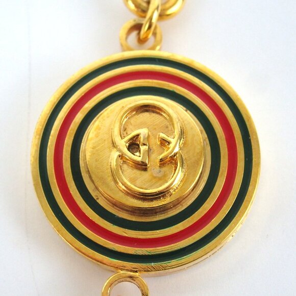 Authentic GUCCI key ring Key ring metal [Used] - Picture 3 of 8